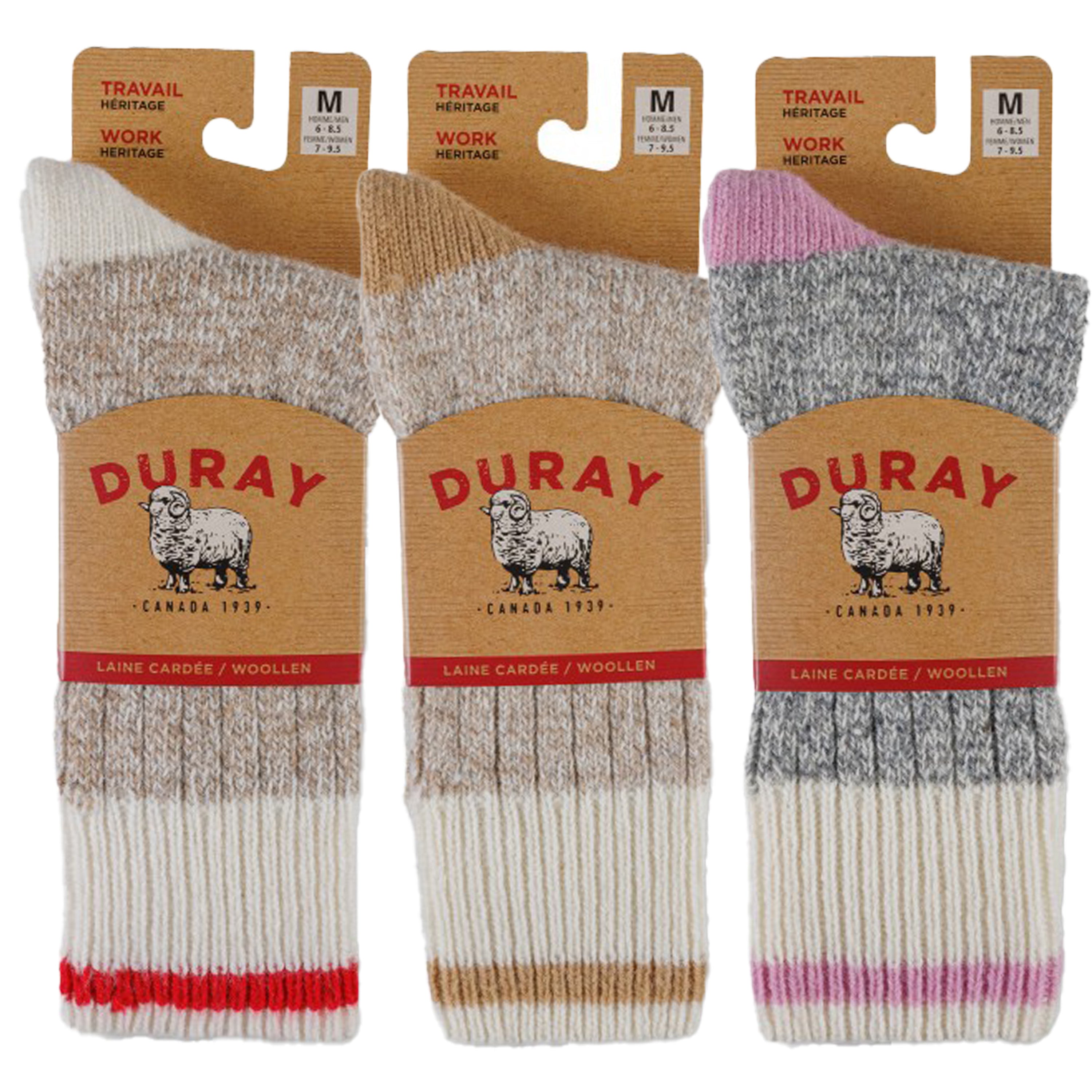 Women's Marled Wool Socks (3 Pack)